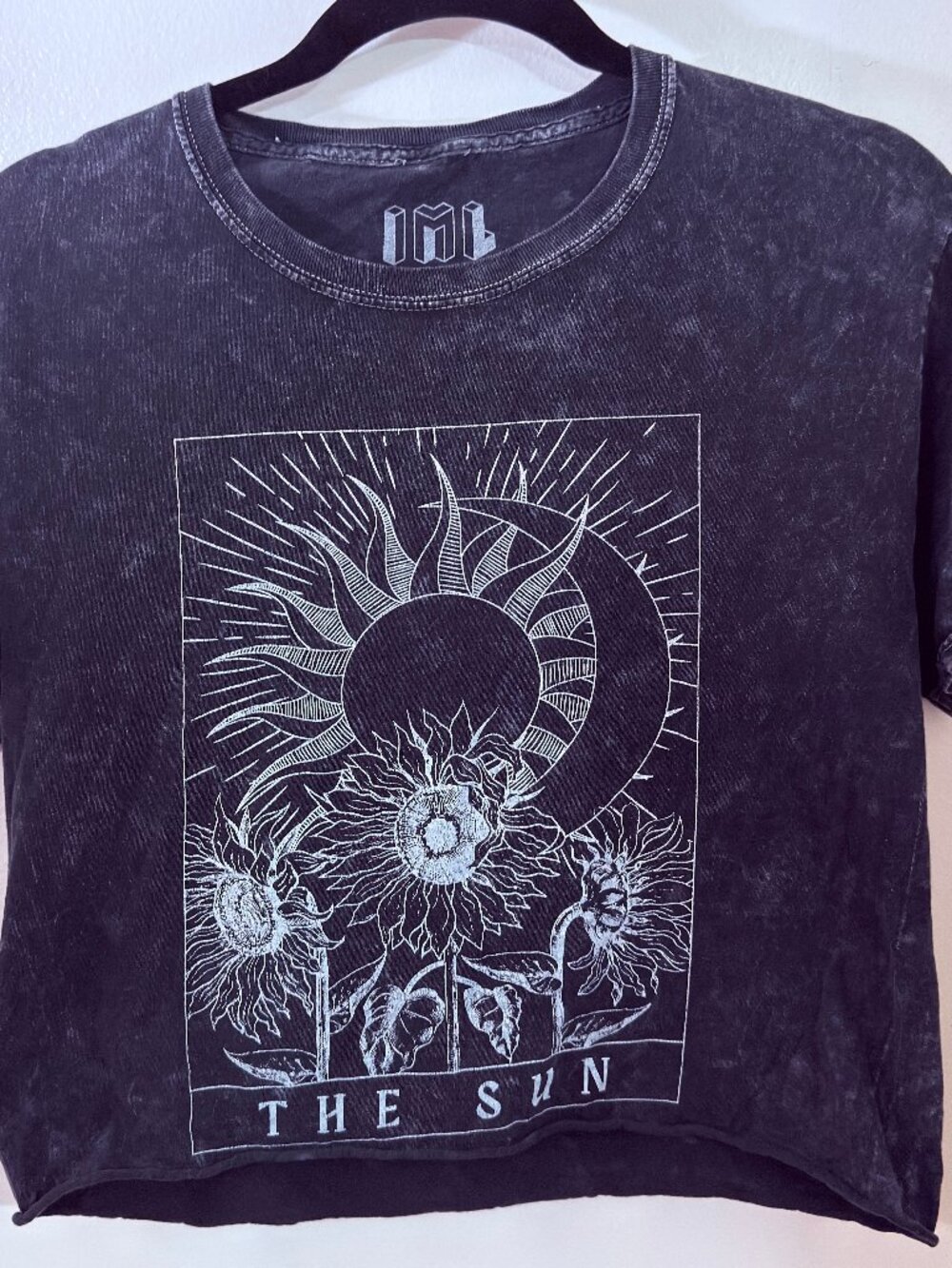 Isaac Morris Sun & Moon Size Small Girl Cropped Tshirt